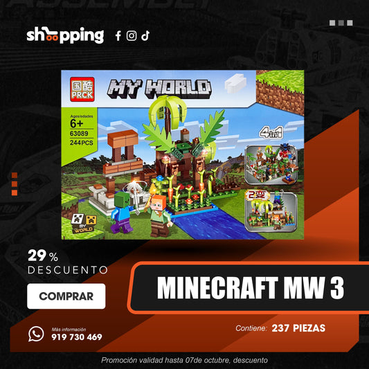 LEGO Minecraft World: Supervivencia Zombie