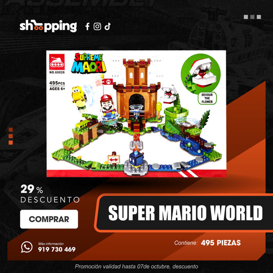 LEGO EL CASTILLO DE MARIO WORLD